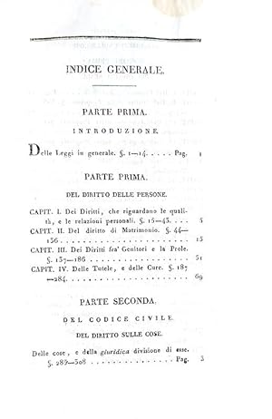 Codice civile universale austriaco. Edizione uffiziale.Venezia, presso gl'I.R. Tipografi Pinelli ...