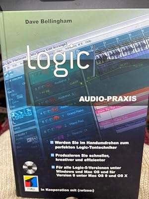 Imagen del vendedor de Logic : Audio-Praxis ; [werden Sie im Handumdrehen zum perfekten Logic-Tontechniker ; produzieren Sie schneller, kreativer und effizienter ; fr alle Logic-5-Versionen unter Windows und Mac OS und fr Version 6 unter Mac OS 9 und OS X]. [bers.: Ralf Kleinermanns] a la venta por bookmarathon