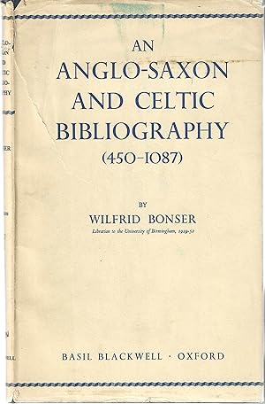 An Anglo-Saxon and Celtic Bibliography (450-1087) plus indices volume. 2 volume set.