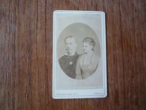 Seller image for Unsigned Carte-de-Visite Photograph of The Duke and Duchess of Albany (Prince Leopold and Princess Helen) for sale by Peter Rhodes