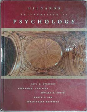 Immagine del venditore per Hilgard's Introduction to Psychology venduto da SEATE BOOKS