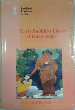 Immagine del venditore per Early Buddhist Theory of Knowledge venduto da SEATE BOOKS