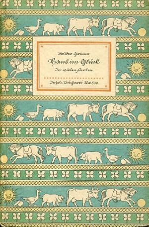 Bild des Verkufers fr Hans im Glck. Mrchen [Deckeltitel: In vielen Farben] (IB 530). Den Text schrieb Martin Hermersdorf in der Offenbacher Schulschrift von Rudolf Koch. zum Verkauf von Antiquariat & Buchhandlung Rose