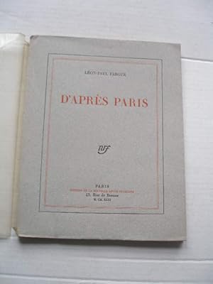 D' APRES PARIS