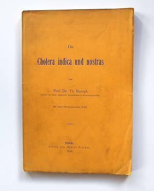 Image du vendeur pour Die Cholera indica und nostras. mis en vente par Versandantiquariat Hsl