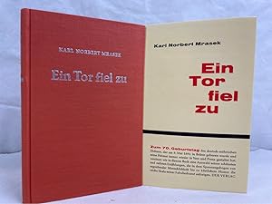 Seller image for Ein Tor fiel zu : Erzhlungen. for sale by Antiquariat Bler