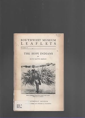 Imagen del vendedor de THE HOPI INDIANS a la venta por The Reading Well Bookstore