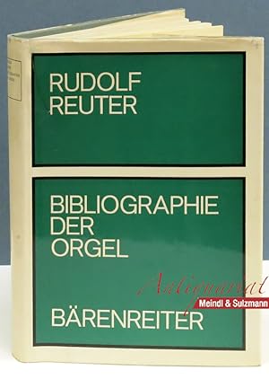 Bibliographie der Orgel. Literatur zur Geschichte der Orgel bis 1968.