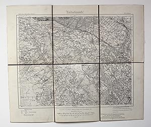 Bild des Verkufers fr Karte des Deutschen Reiches 1:100000. Blatt 352 Geldern zum Verkauf von Versandantiquariat Hsl