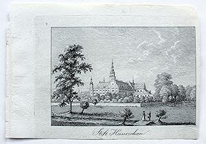 Stift Heinrichau. Originalradierung aus Der Breslauische Erzähler 1806.
