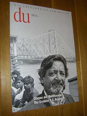 Du. Die Zeitschrift der Kultur. Heft Nr. 10 (631), Oktober 1993: Citoyen der Weltliteratur. Der E...