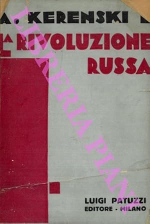 Bild des Verkufers fr La rivoluzione russa. zum Verkauf von Libreria Piani