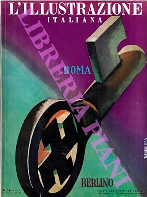 L?Äôillustrazione italiana. 1937. Asse Roma - Berlino.