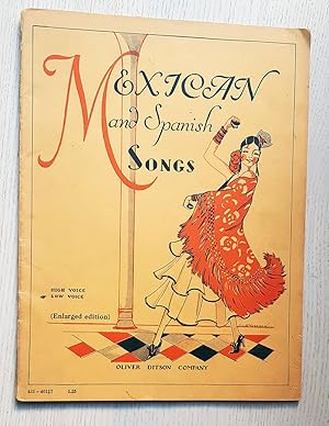 Seller image for MEXICAN AND SPANISH SONGS. High voice. Low voice. for sale by MINTAKA Libros