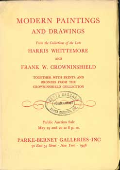Modern Paintings and Drawings May 19 From the Collections of the Late Harris Whittemore and Frank...