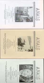 Seller image for ANAIS: An International Journal. Volume 5, 1987.; ANAIS: An International Journal. Volume 6, 1988.; ANAIS: An International Journal. Volume 7, 1989. for sale by Wittenborn Art Books