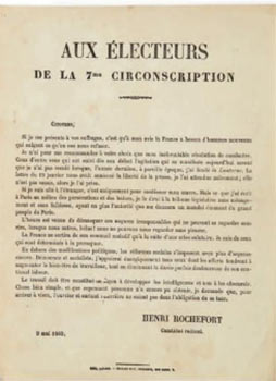 Imagen del vendedor de A Collectoin of letters and doucments by and about Anti-Dreyfusard Henri Rochefort a la venta por Wittenborn Art Books