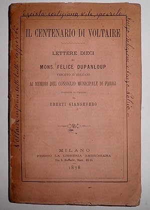 Il centenario di Voltaire
