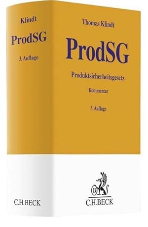Bild des Verkufers fr Produktsicherheitsgesetz ProdSG zum Verkauf von AHA-BUCH GmbH
