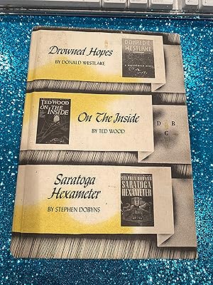 Imagen del vendedor de DROWNED HOPES/ON THE INSIDE/SARATOGA HEXAMETER DETECTIVE BOOK CLUB 3 in one a la venta por Happy Heroes