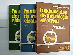 Imagen del vendedor de Fundamentos de metrologa elctrica, a la venta por Libros Ambig