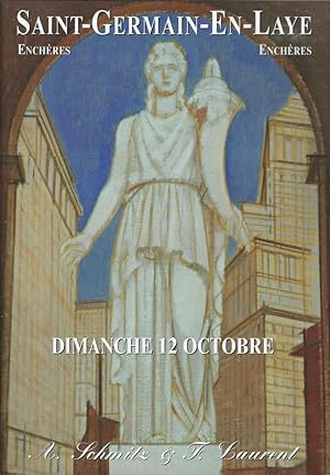 Image du vendeur pour Saint-Germain-en-Laye. Enchres. Dimanche 12 octobre 2003. Tableaux et sculptures XIXe et Modernes mis en vente par Librairie Archaion