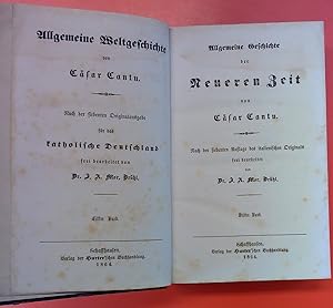 Imagen del vendedor de Allgemeine Weltgeschichte. Nach der siebenten Originalausgabe fr das katholische Deutschland bearbeitet von Dr. J. A. Mor. Brhl. Elfter Band. Allgemeine Geschichte der Neueren Zeit. Dritter Band a la venta por biblion2