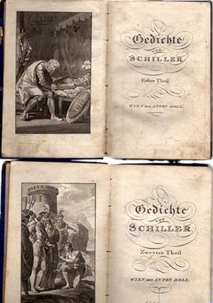 Gedichte von Schiller, erster und zweyter Theil,