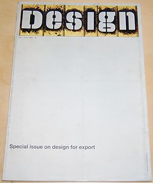 Seller image for Design, no. 234, June 1968 for sale by Springhead Books