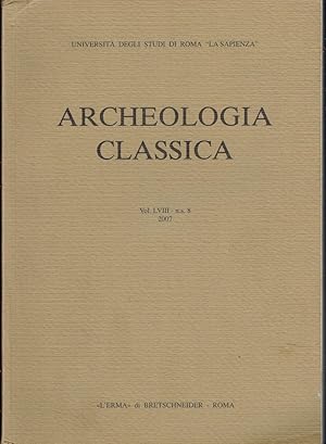 Imagen del vendedor de Archeologia Classica a la venta por Libreria sottomarina - Studio Bibliografico