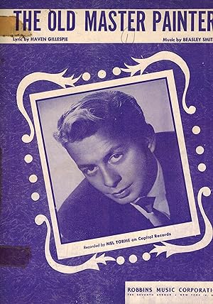 The Old Master Painter - Mel Torme cover - Vintage Sheet Music