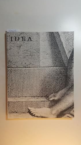 Imagen del vendedor de IDEA. Gewidmet James Stirling. Richard Artschwager, John Baldessari, Tony Cragg, Ludger Gerdes, Mike Glier, Jenny Holzer u. andere. Ausstellung. a la venta por Gebrauchtb�cherlogistik  H.J. Lauterbach