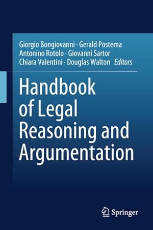 Immagine del venditore per Handbook of Legal Reasoning and Argumentation venduto da AHA-BUCH GmbH