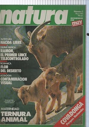 Seller image for Natura numero 03, mayo 1983: Aventura , Nacida libre- Fauna Iberica, Ramon, el for sale by El Boletin