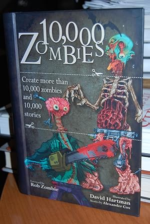 Seller image for 10,000 Zombies. Create More Than 10,000 Zombies and 10,000 Stories. [Interactive Zombie Book]. for sale by Dark Parks Books & Collectibles