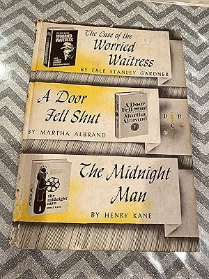 Bild des Verk�ufers f�r TCOT WORRIED WAITRESS/ A DOOR FELL SHUT/ THE MIDNIGHT MAN DETECTIVE BOOK CLUB 3 in one zum Verkauf von Happy Heroes