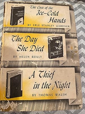 Bild des Verk�ufers f�r TCOT ICE-COLD HANDS/ THE DAY SHE DIED/ A THEIF IN THE NIGHT DETECTIVE BOOK CLUB 3 in one zum Verkauf von Happy Heroes
