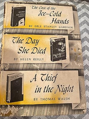 Imagen del vendedor de TCOT ICE-COLD HANDS/ THE DAY SHE DIED/ A THEIF IN THE NIGHT DETECTIVE BOOK CLUB 3 in one a la venta por Happy Heroes