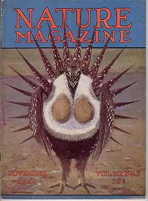 Image du vendeur pour Nature Magazine: November, 1932. Volume 20, Number 5 mis en vente par Recycled Books & Music