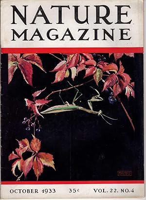 Image du vendeur pour Nature Magazine: October, 1933. Volume 22, Number 4 mis en vente par Recycled Books & Music