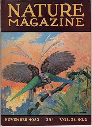 Image du vendeur pour Nature Magazine: November, 1933. Volume 22, Number 5 mis en vente par Recycled Books & Music