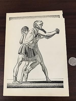 Seller image for Print Julius Caesar, extracted from [The Complete Works of William Shakespeare, The Cambridge Edition illustrated by Rockwell Kent] for sale by TribalBooks