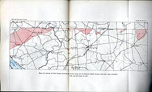 Immagine del venditore per MAP: "Portion of Cecil County.serpentine Areas & Localities at Which Chrome Ores Have been Produced". Plate X from Maryland Geological Survey Volume Twelve venduto da Dorley House Books, Inc.