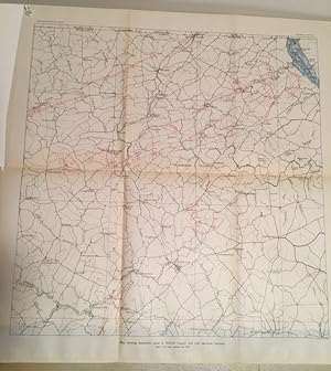 Immagine del venditore per MAP: "Portion of Montgomery County, MAP: "Map Showing Serpentine Areas Harford County and Rock Specimen Numbers" . Plate XVI, from Maryland Geological Survey Volume Twelve venduto da Dorley House Books, Inc.