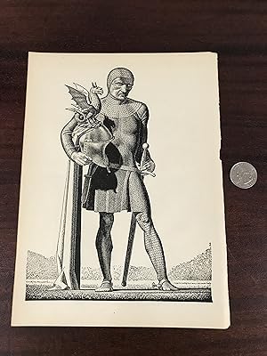 Imagen del vendedor de Print Henry VI, Part II, extracted from [The Complete Works of William Shakespeare, The Cambridge Edition illustrated by Rockwell Kent] a la venta por TribalBooks