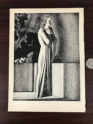 Seller image for Print Romeo and Juliet, extracted from [The Complete Works of William Shakespeare, The Cambridge Edition illustrated by Rockwell Kent] for sale by TribalBooks