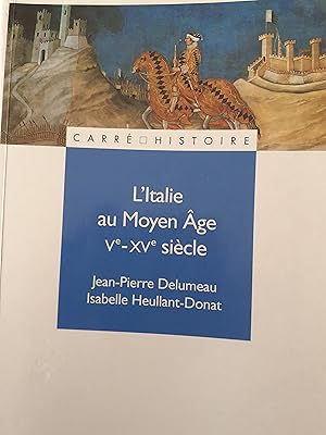 Image du vendeur pour L'Italie au Moyen Age Vme -XV me sicle in-8,broch,319 pages mis en vente par LIBRAIRIE EXPRESSIONS