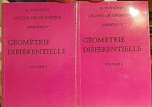 Seller image for LEONS DE GOMTRIE. GOMTRIE DIFFRENTIELLE. 2 Tomos. Semestre IV for sale by Librera Antonio Castro