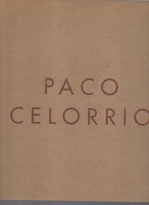 Immagine del venditore per PACO CELORRIO. HAND MADE. venduto da Gulliver's Books Never Die