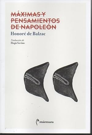 Imagen del vendedor de M�XIMAS Y PENSAMIENTOS DE NAPOLE�N. a la venta por Gulliver's Books Never Die